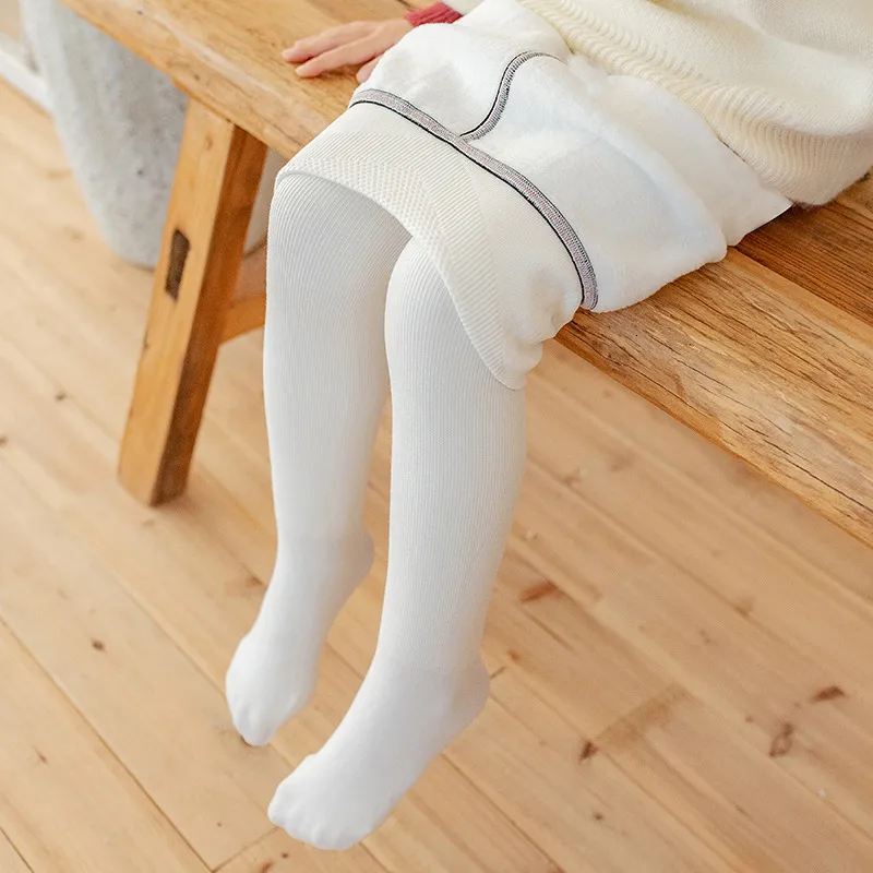 Winter Lamb Wool Childrens Knee High Socks With Fleece Lining