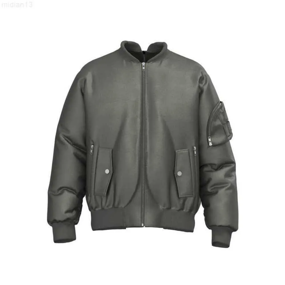 Grailz Fashion Brand Flight Jacket Baseball Coat Cotton Design Sense Vibe High Street Coatlisj