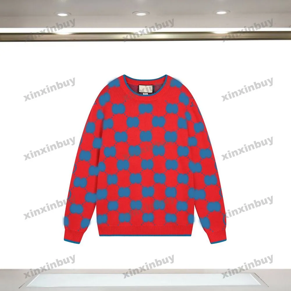 Xinxinbuy Men Designer Sweate Sweater Sweater Idtern