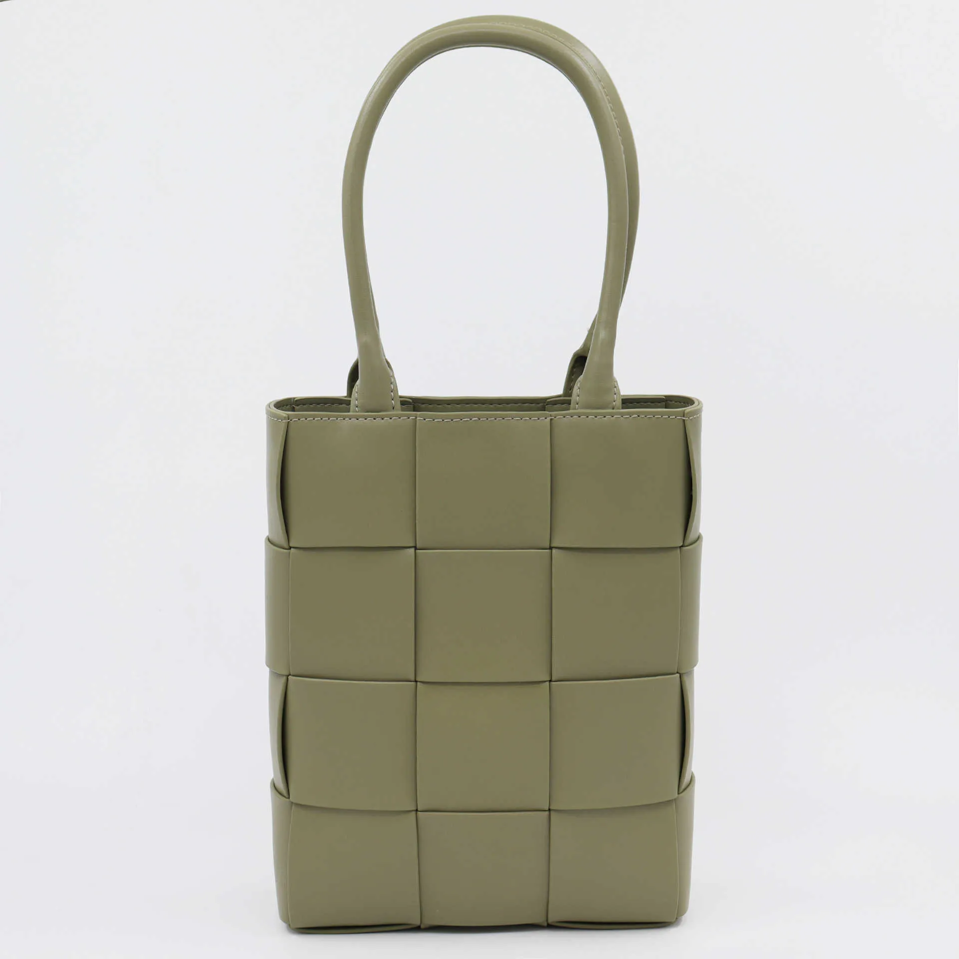 Botteg Venetas Deisgner Bottegasss Online Venetasss BVs Copy Bags Legal Shop 8a New Small Square Bag Vertical Woven Temperament Leisure Commuter