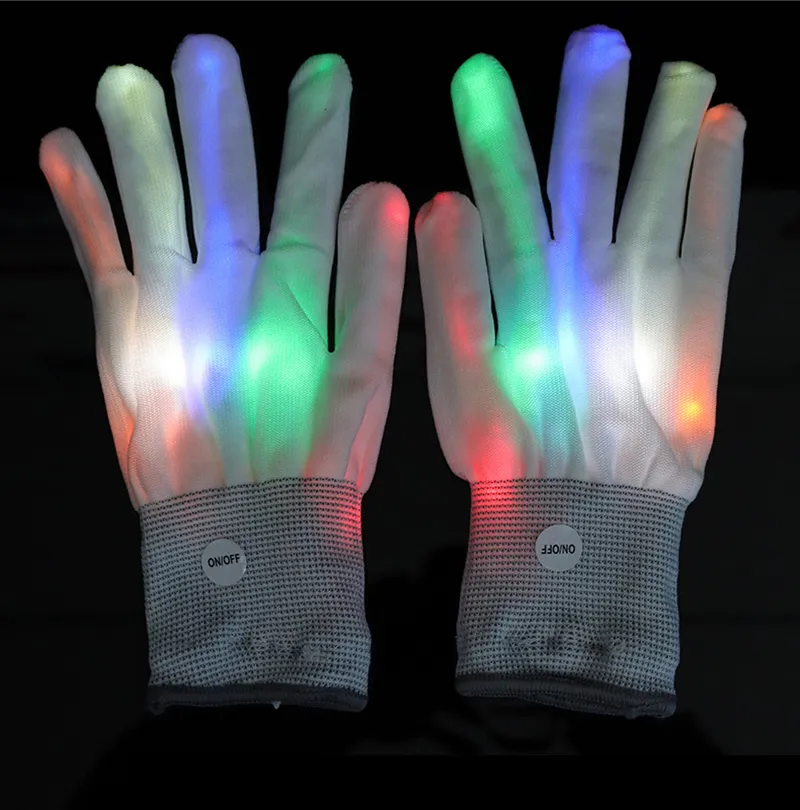 LED Handschuhe, Fingerlicht Handschuhe, Bunt, 6 Modi Für Tanzparty,  Halloween, Lichtzubehör, Zugunsten Sensorischer Leuchtspielzeuge Von 3,96 €