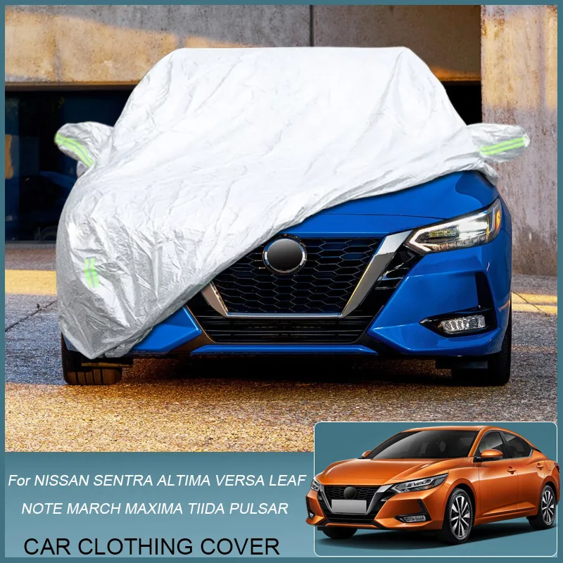 Waterproof Vehicle Cover For Nissan Altima, L34 LEAF, March Maxima NOTE,  Sentra, Sylphy, Tiida, Versa Rain, Frost, And Snow From Misshui, $63.01