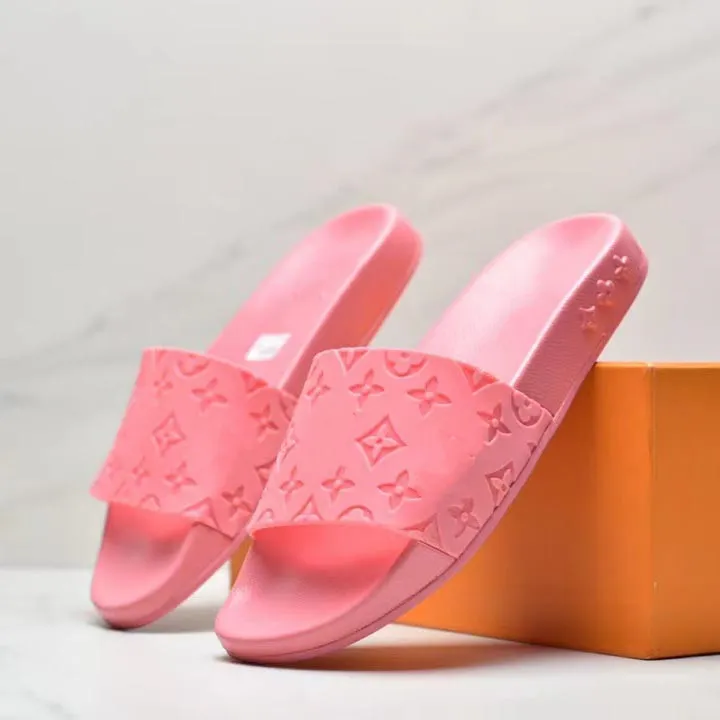 MULE WATERFRONT Luxury Slide Sandals For Men And Women Wide Flat