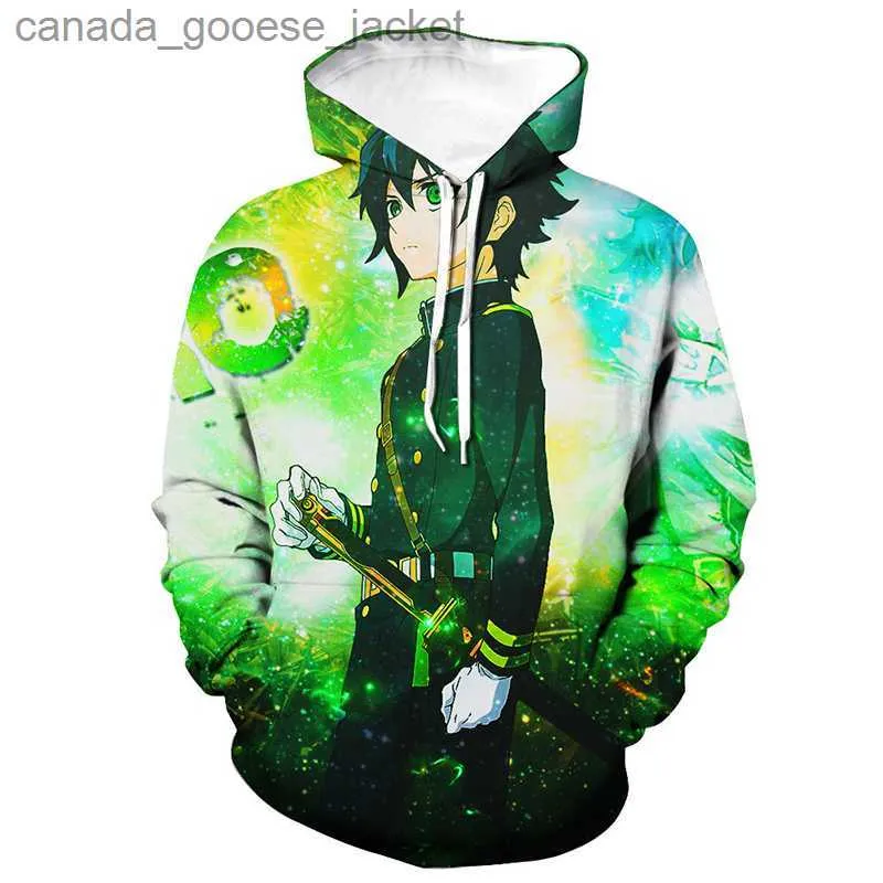 Owari no seraph hoodie new arrivals