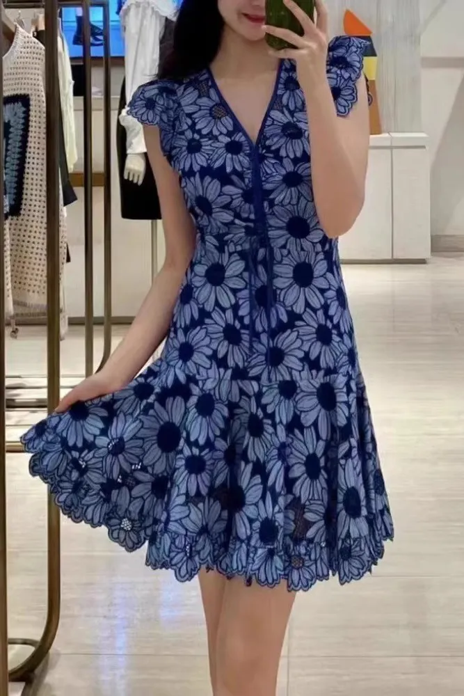 Sandro Dress: V Neck Chemical Lace Mini Dress With... From Zhuwofazai551188, $77.37 In Bulk | DHgate.Com Sandro Dress: V Neck Chemical Lace Mini Dress With... From Zhuwofazai551188, $77.37 In Bulk | DHgate.Com