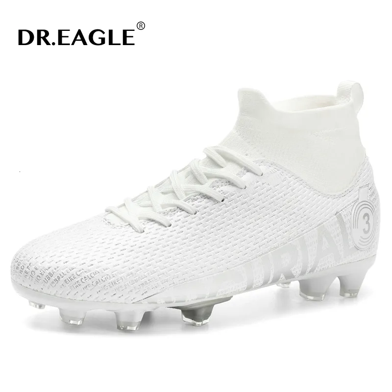 Scarpe antinfortunistiche DREAGLE Scarpe da calcio per adulti da calcio per adulti Scarpe da calcio alte per erba all'aperto Allenamento giovanile Sport Sneakers ultraleggere 230919