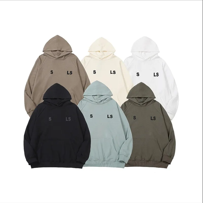 Erkekler Hoody Hoodie Külot Hoodies Bahar Sonbahar Kazak Mektubu Baskılı Uzun Kollu Kapşonlu Sweatshirtler Erkek Günlük Kadınlar Üstler S-XL 556