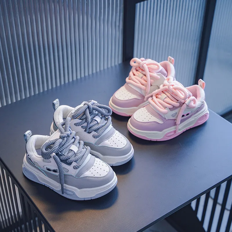 Baskets de luxe pour enfants, chaussures épaisses en maille 2023 respirantes pour hommes, sport, course à pied, décontractées, Fitness, vulcanisées, 230920