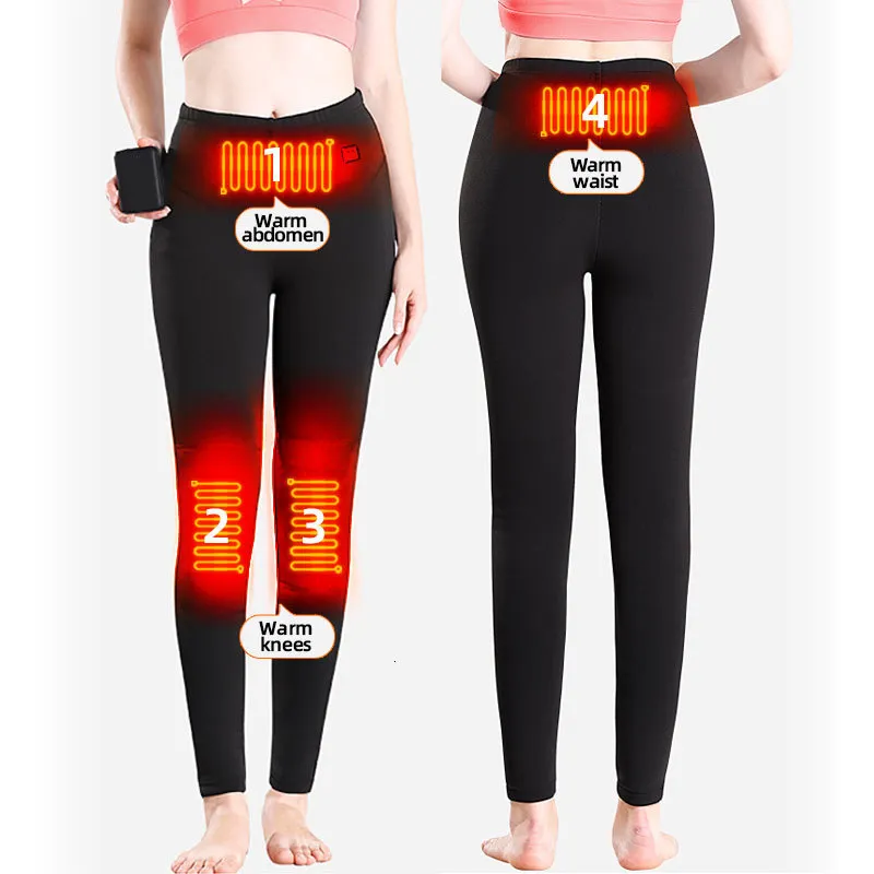 USB Rechargeable Fleece Heated Heated Leggings For Men And Women  Lightweight Electric Warming Pants And Trousers 230919 From Luo03, $29.56