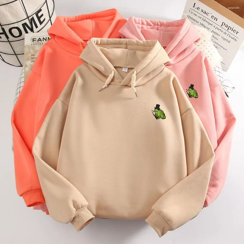 Kvinnors hoodies gotiska tröja kvinnor mode plus storlek unisex löst grafisk tryck estetiska egirl kläder kawaii