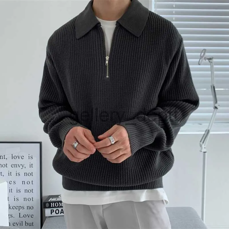 Lapel Pure Color Long Sleeve Sweatshirt Lapel Pure Color Long Sleeve Sweatshirt