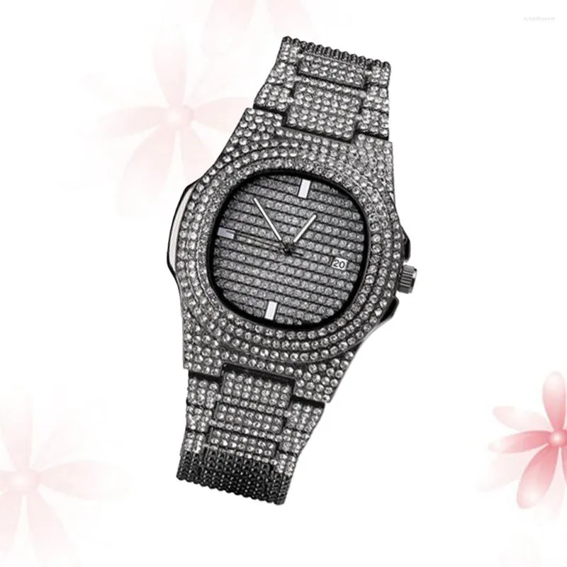 Zegarek na rękę Zegarek Zegarek Zegarek Zegarek Rhinestone Fashion Fashion Kwarc Hipop Black Black For Women