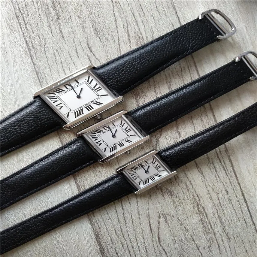 Sprzedaj klasyczną mężczyznę kobiet Kwarc Ruch Watch luksusowy stal ze stali nierdzewnej luksusowy zegarek kwarcowy zegarek żeńska moda biznes CA233O