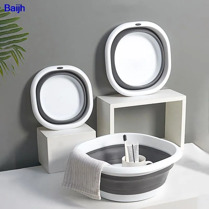 Bathroom Sinks Foldable Wash Basin Portable Adult Bathtub Baby Bath