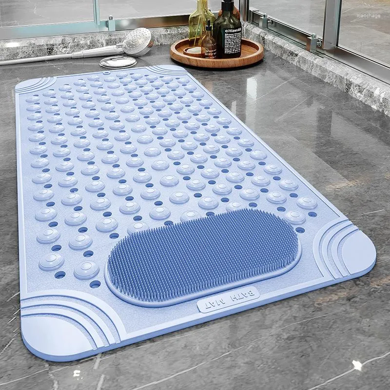 Tapis de bain salle de bain tapis anti-dérapant El Anti-chute pied toilette sol douche Massage à la maison