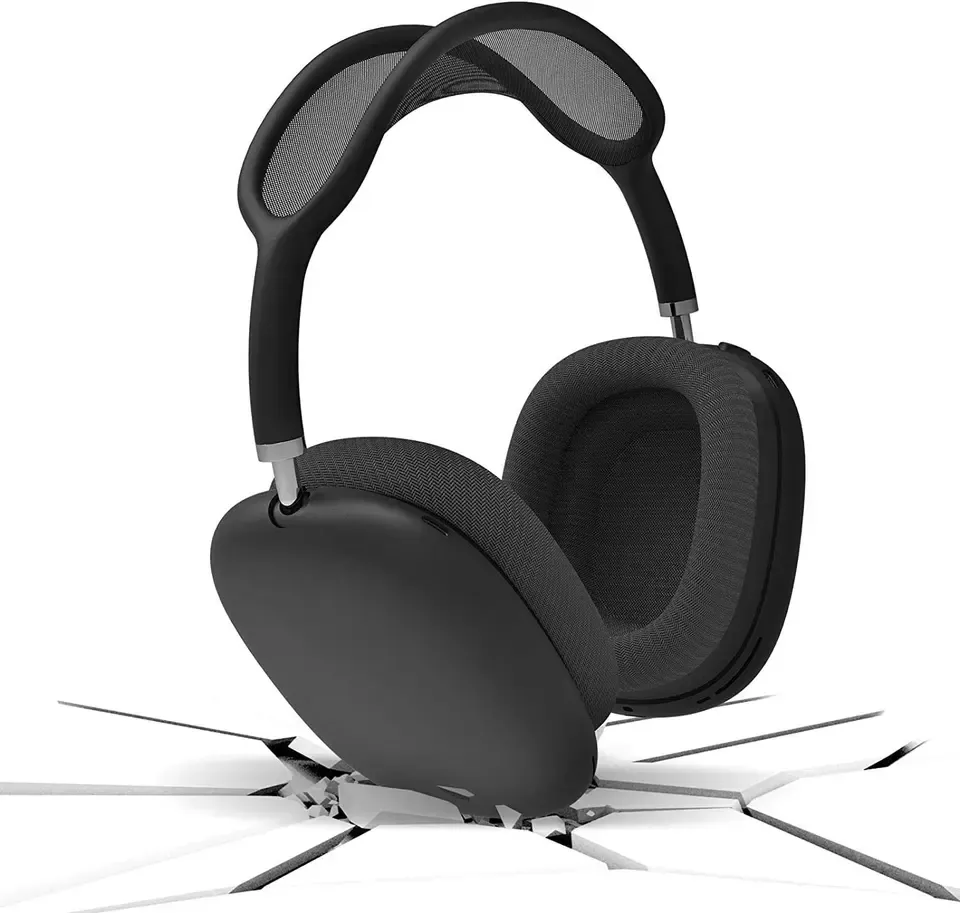 Para airpods max fones de ouvido acessórios caso couro cores inteligente caseheadband fone de ouvido bluetooth dobrável estéreo capa casos