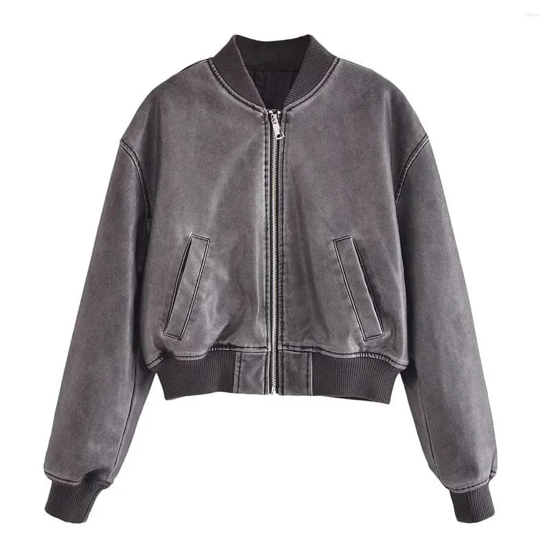 Women's Leather Jaqueta Feminina Motocicleta Jackets Women Coat Chaqueta Mezclilla Mujer Pu Outwear Zartraf Cuero