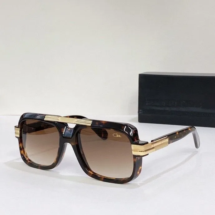 Vendita CALDA popolare moda uomo donna Occhiali da sole di alta qualità piastra quadrata montatura in metallo combinazione occhiali da sole anti-UV400 di alta qualità UV400 Eyewear
