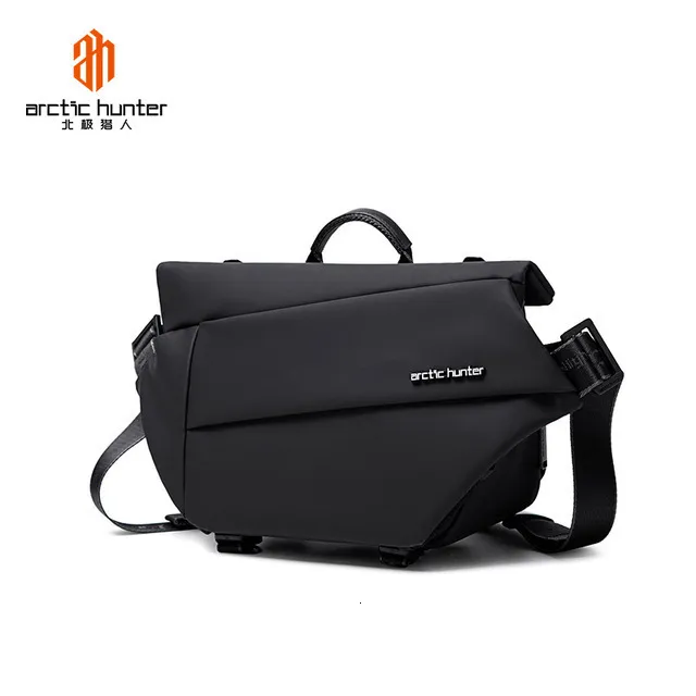 Outdoor Bags Arctic Hunter Men Crossbody Bag Men s Waterproof Strap Chest Bag Outdoor Casual Shoulder Bag Boys Daily Travel Bag 230921