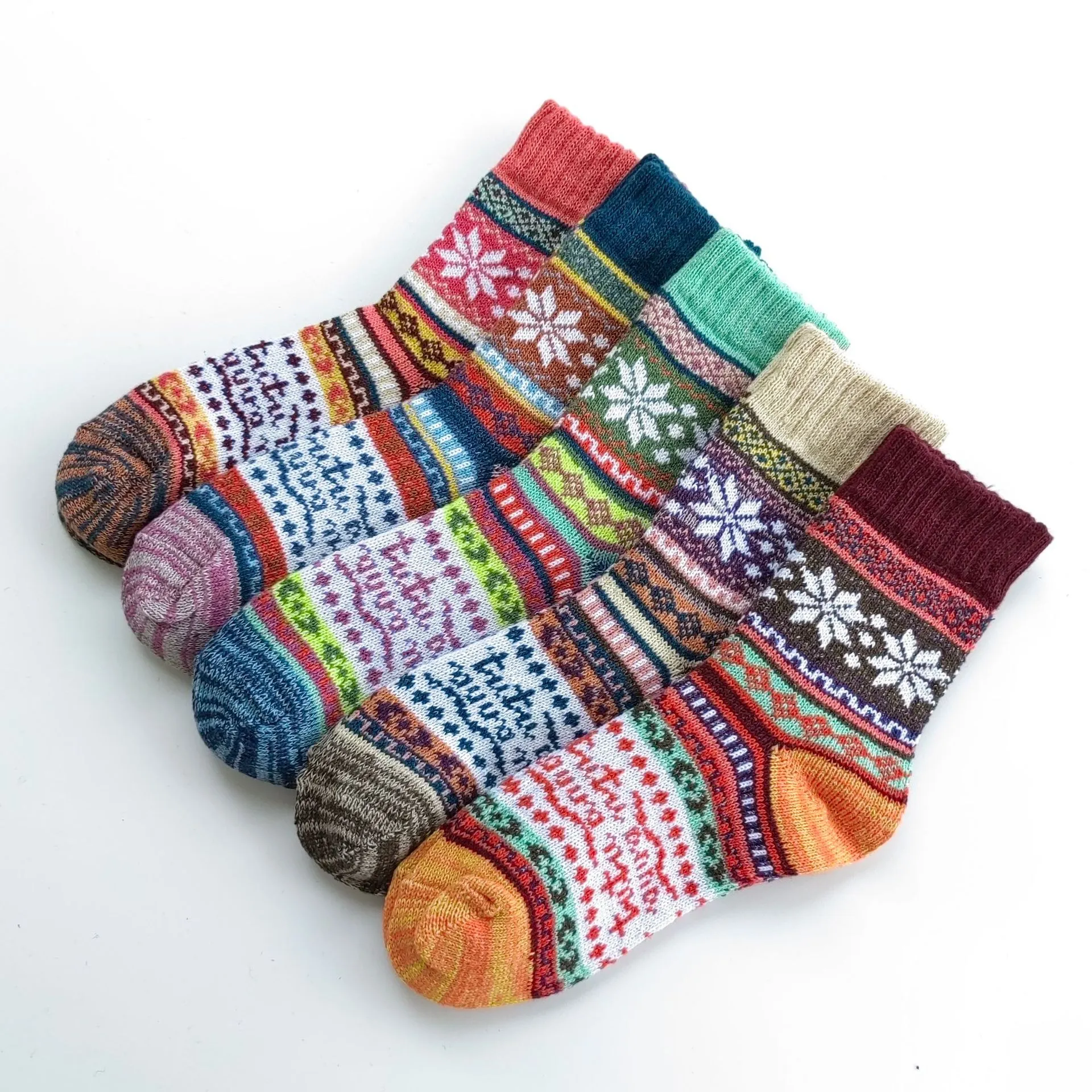 esfemmes laine polaire chaussette chaude hiver respirant chaussettes pour MaleThick chaussettes moyen coton chaussettes