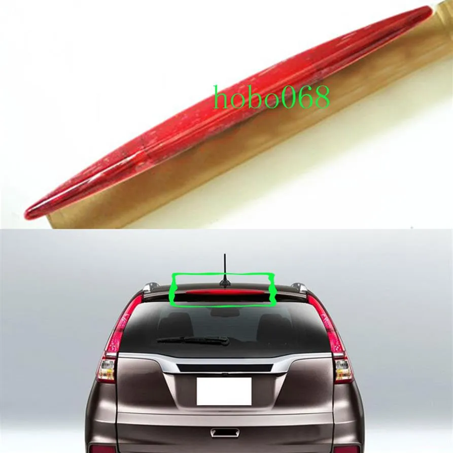 Feux arrière à coque rouge et blanche, 3ème feu stop à montage élevé, pour Honda CR-V 2012-2014 2015-2016, 222b