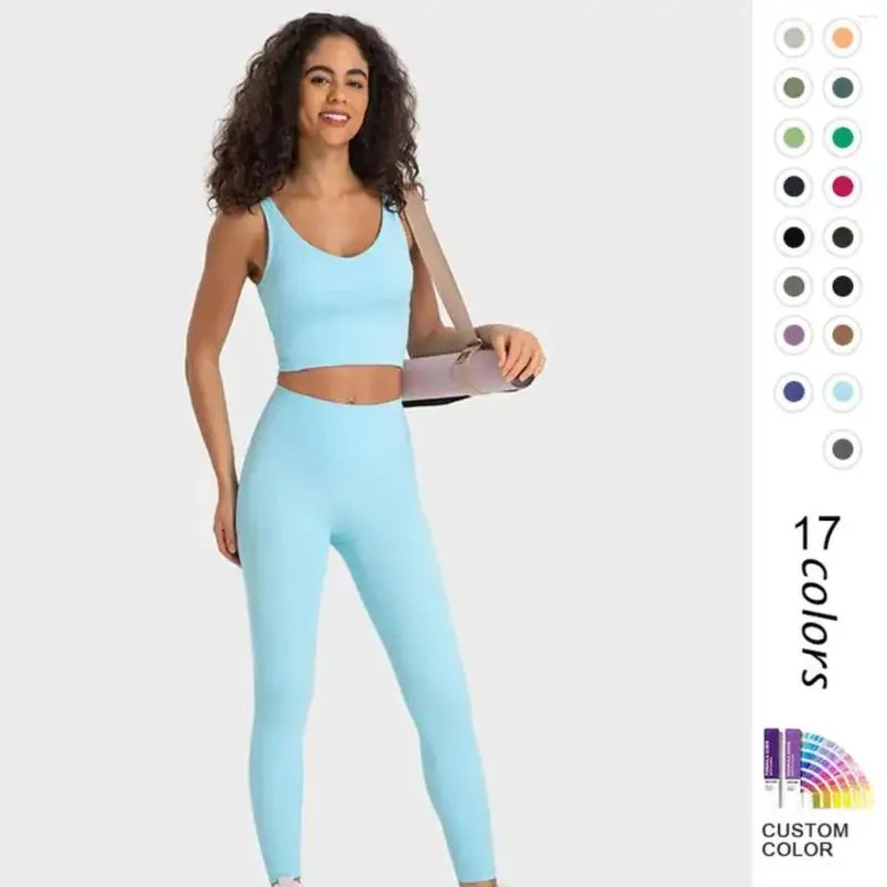 Plus Size Seamless Crop Sports Bra And Leggings Set Back For Women Perfect  For Fitness, Yoga, And Gym Workouts From Alannha, $21.54