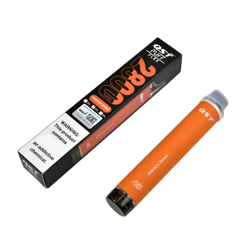 QST Puff Flex 2800 Puffs Disposable e-cigarettes vape pen device with mesh coil