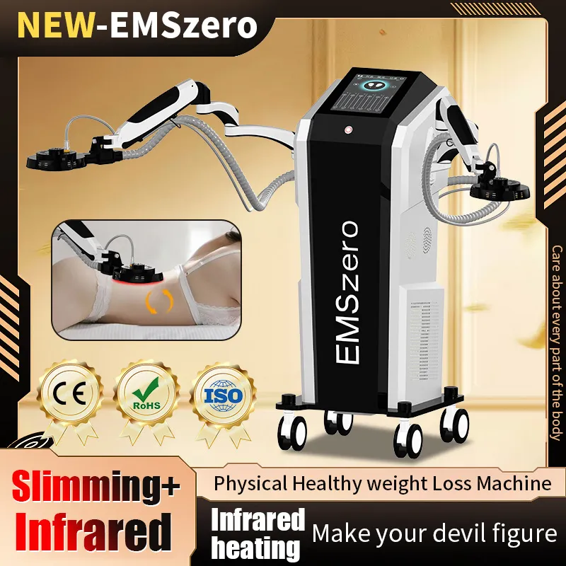 Vertical EMSzero Body Slimming Fat Reduction Abdomen Stimulation Infrared Heating Physiotherapy Fitness Machine for Men and Women