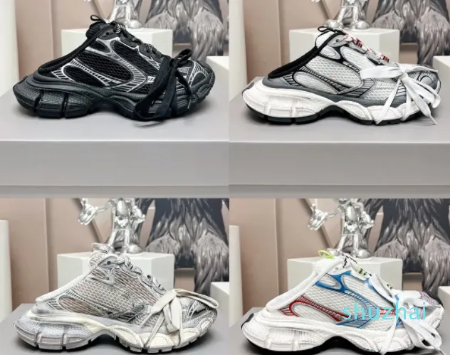 Marca de luxo casual esportes sapatos masculinos paris moda pista rendas malha treinador tênis plataforma aumentar fazendo velho casal tênis meio treinadores