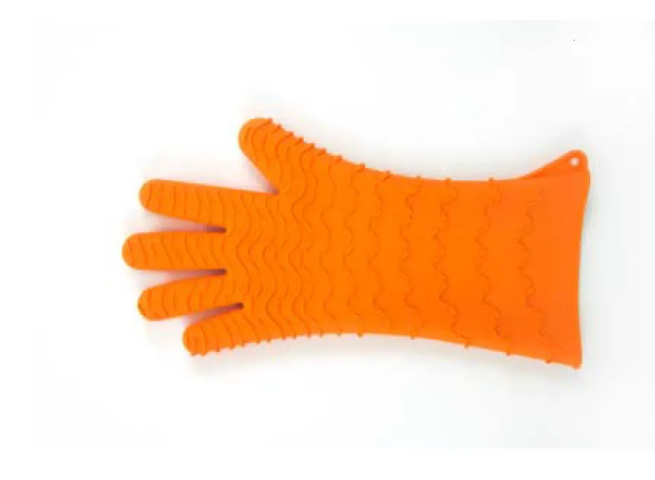 BBQ Tools Accessories Sell Kitchen Scald Resistant Gloves Silicone Microwave Oven Mitts Heat Grilling 230920