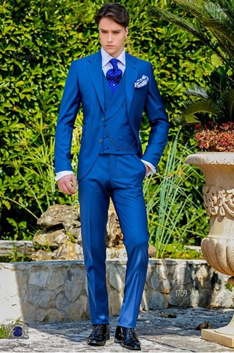 New 5xl (blazer + Vest + Trousers) Men's Suit Fashion Double Breasted  Italian Style Slim Dress Casual Wedding Men's 3 Piece Set | Fruugo NO