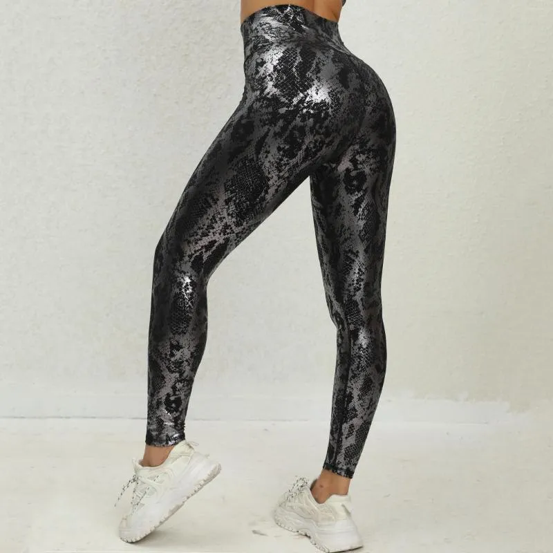Calças Ativas Cobra Impressão Leggings Mulheres Para Ginásio 2023 Yoga  Treino De Fitness Lycra Esportes Collants Mulher Leggins Mujer De $81,64