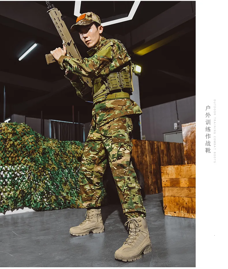 Chinese military boots sales