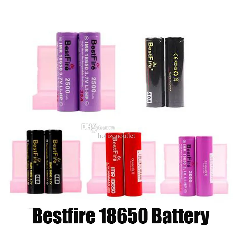 Bateria autêntica bestfire bmr imr 18650, 2500mah 3000mah 3100mah 3500mah, bateria recarregável de lítio imr18650, bateria de íon-lítio 40a 3.7v, ups de célula