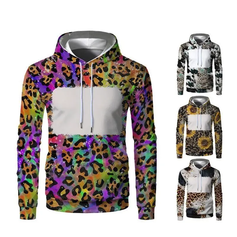 Wholesale Men's 100% Polyester Custom High Quality Sublimation Hoodies