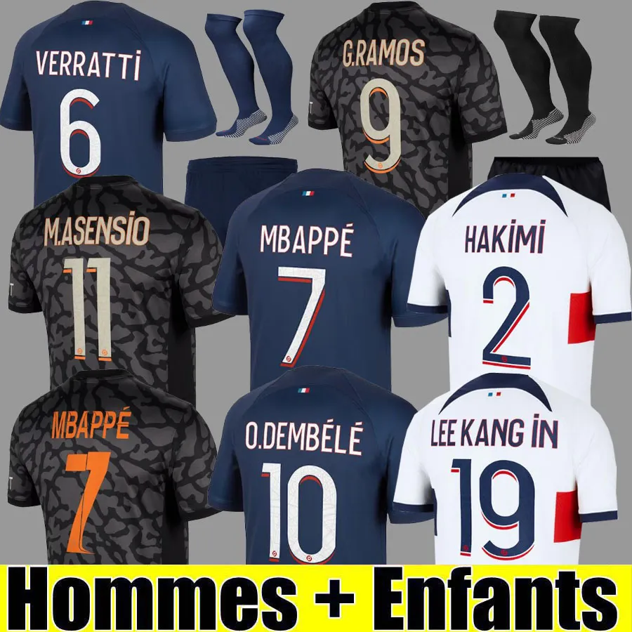 Maillots de football 22 2023 2024 World Cup Soccer Jersey French Football  shirts MBAPPE GRIEZMANN POGBA kante maillot foot kit top shirt hommes