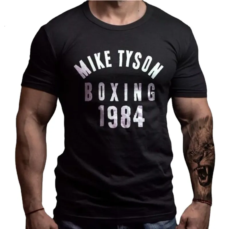 Men's T-Shirts Boxing Custom Design Adult T-Shirt Summer Cotton Short Sleeve O-Neck Men's T Shirt S-3XL 230920