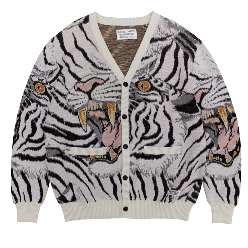 Save Big on Bulk Mens Tiger Sweater Mens Designer Sweaters Knitted Tiger  Cardigan: Oversized Hip Hop Pullover For Men Women, Superior Streetwear  In