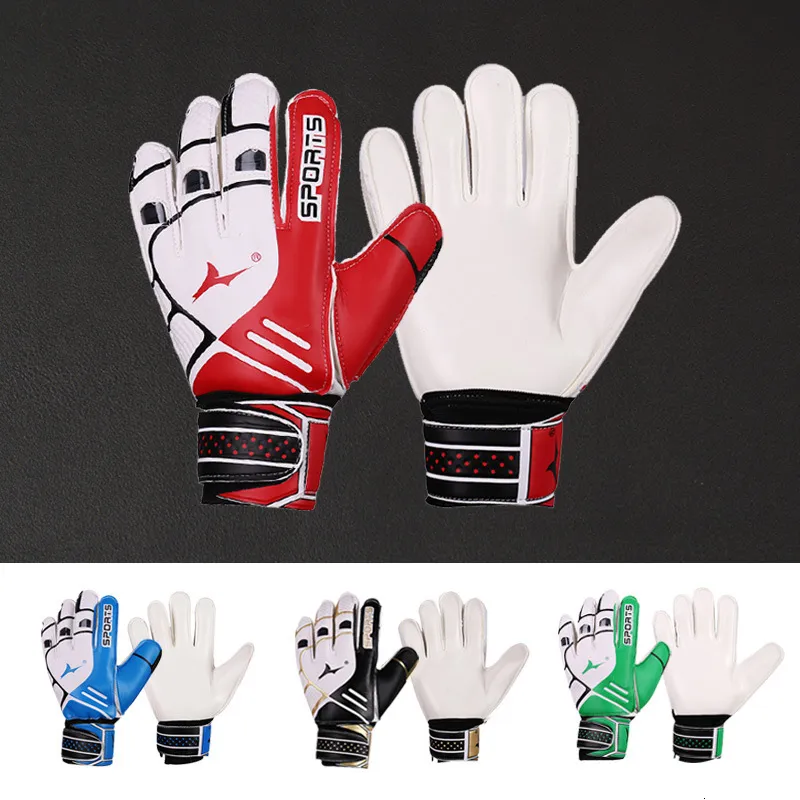 Gants de sport Gants de gardien de but de football en latex résistant à l'usure Gants de gardien de but de football pour enfants Taille 5-10 Gants d'entraînement de football de gardien de but antidérapants pour hommes 230921