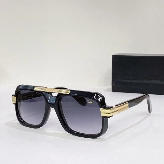 ГОРЯЧИЕ продажи популярных модных мужских и женских солнцезащитных очков высокого качества с квадратной пластиной в металлической комбинированной оправе высшего качества с защитой от UV400 солнцезащитные очки UV400 очки