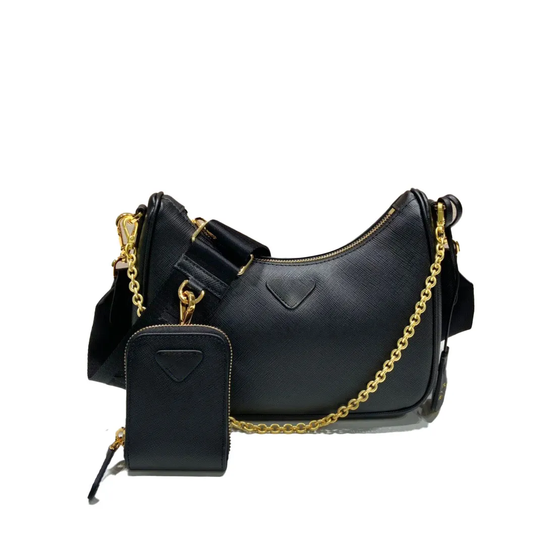 Varumärke Väska Läder Underarm Bag 2023 New Women's Wear Premium Sensation Cowhide Crescent Fashion Women's Shoulder Bag Shopping Bag Designer Handväska