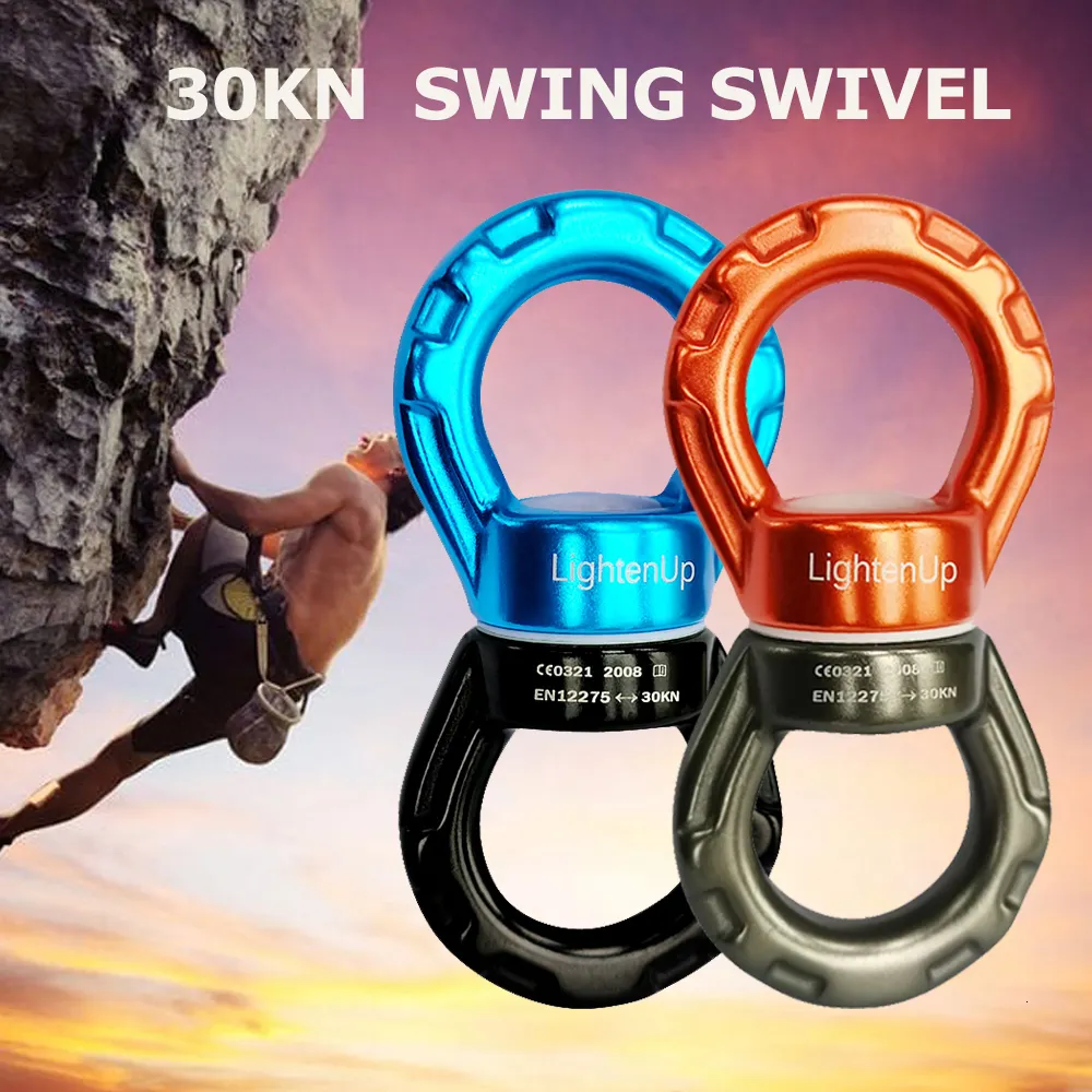 Carabiners Swing Swivel 30kN Safety Rotational Device Swing
