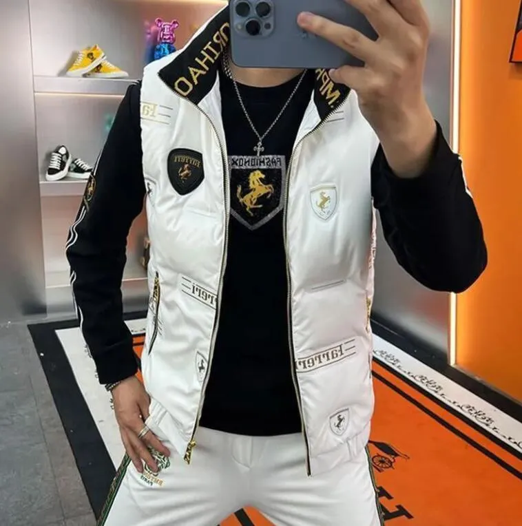 2023 Luxury Mens Vests Jacket Designer Bomber Coats Sleeveless Spring Autumn Windbreaker Man Coat Hoody Fashion Jackets Vest Outwears Coats Size M-4XL