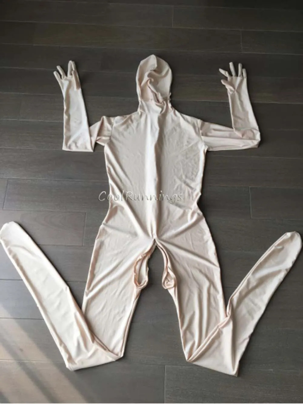 Catsuit 의상 성인 섹시한 스판덱스 바디 수트 할로윈 파티 Zentai 의상 남성/여성 가랑이 지퍼가