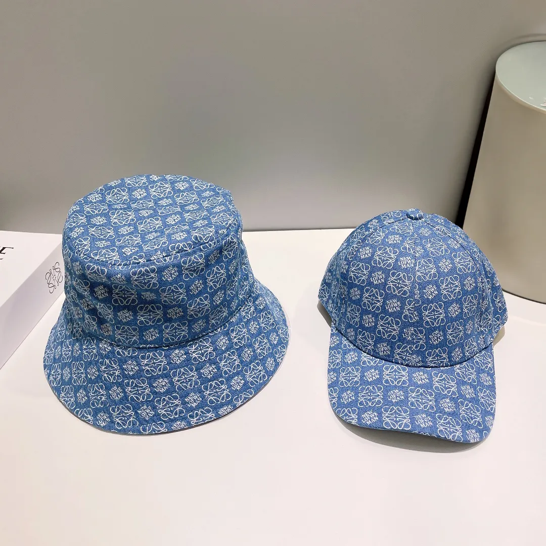 Loewe Fisherman Hat 2023 New Bucket Hat Lowerファッションデザイナー野球キャップユニセックスカジュアルビーニークラシックロゴニットハット