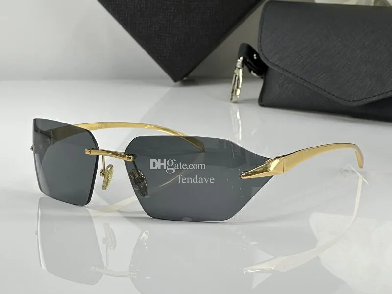 5A óculos SPRA55 SPRA56 Runway Metal Metal Sunglasses Designer Eyewear para homens Mulheres 100% UVA/UVB com copos Bag Box Fendave