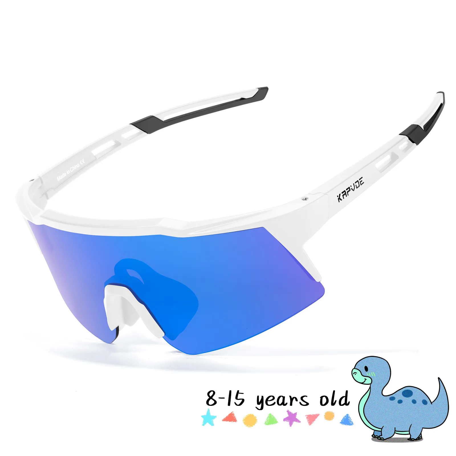 CMBJJU 2PACK Kids Sunglasses,Sports Sunglasses For Boys Girls Age 8-14