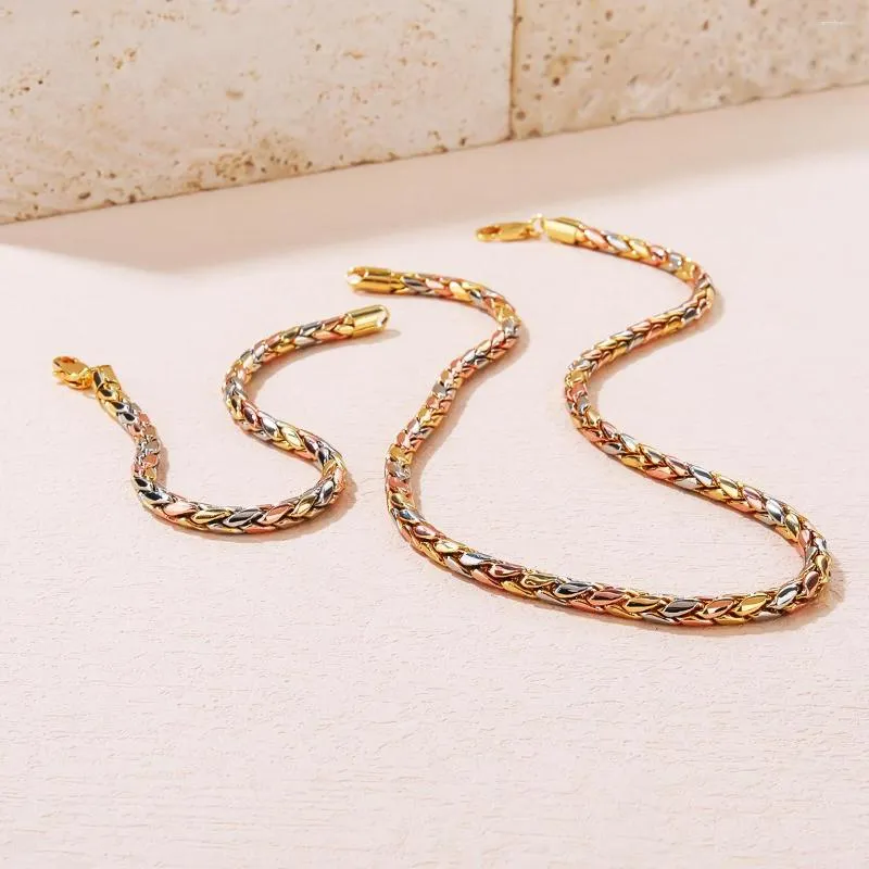 Mens chain and earring set deals