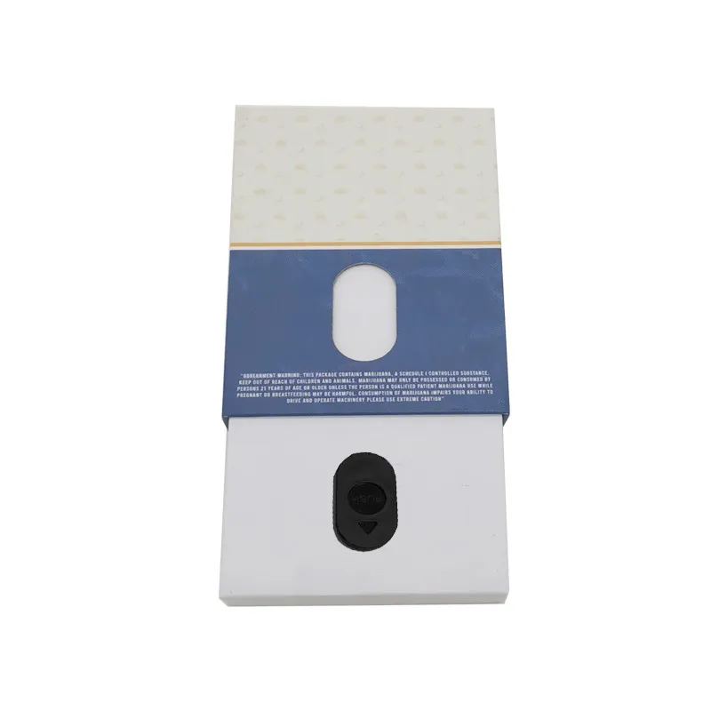 Customize Childproof Oil Carts Box Packaging OEM Disposable Device Package Concentrate Jar 510 Cart Packing Boxes for Child Proof Pre-Roll Joint Cartridges