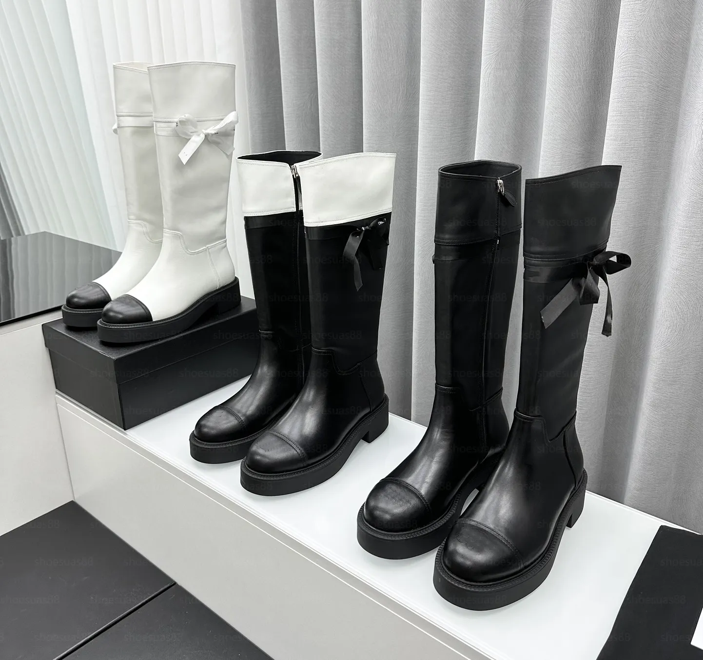 Chelsea Boots Designer Boots Women Klasyczna platforma moda pluszowa but zimowy ciepłe botki śnieżne